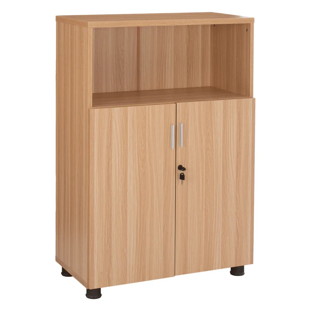 Офис шкаф VANCE цвят бук 80x38x118.5см