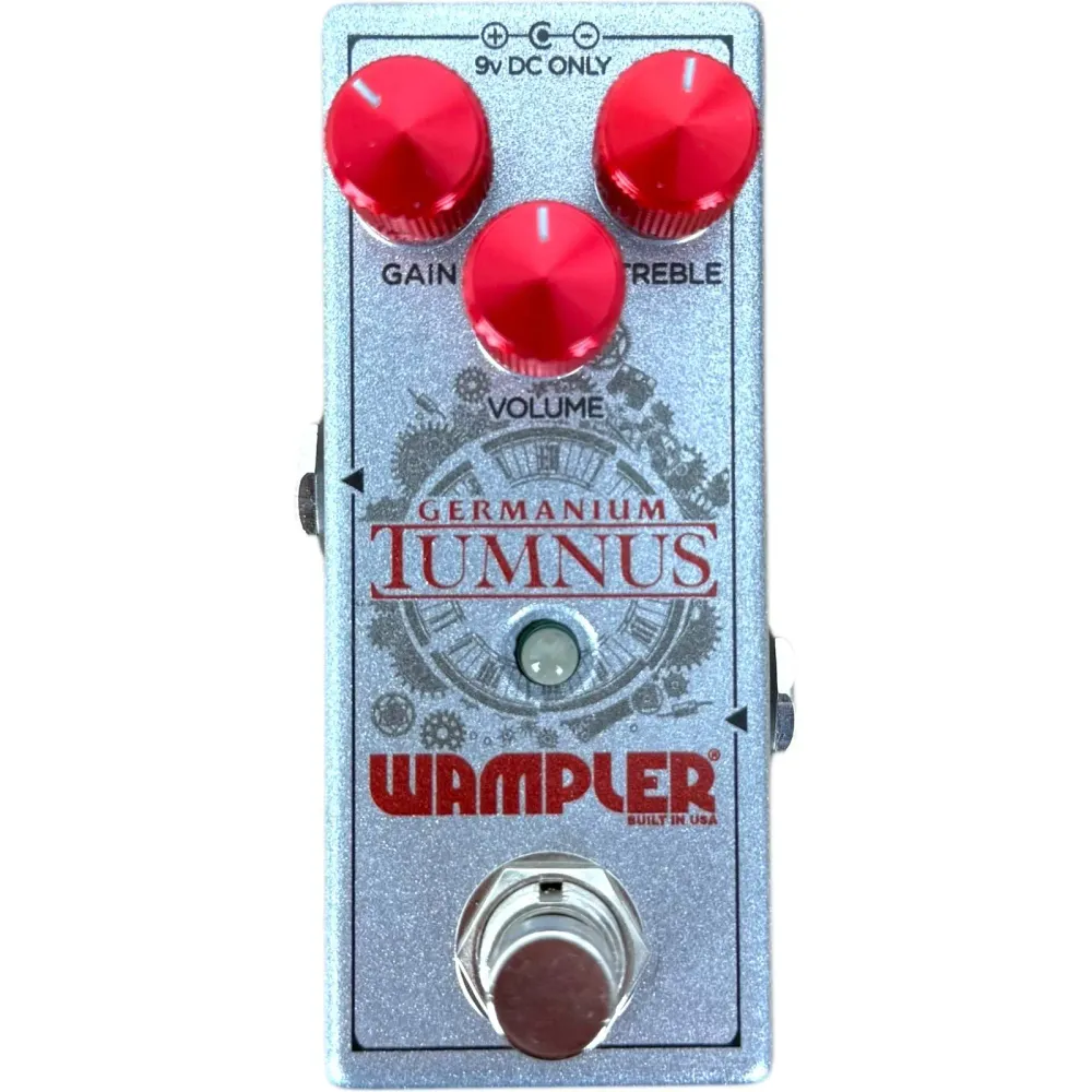 Wampler Germanium Tumnus Overdrive Guitar Pedal - Извънземно сребристо