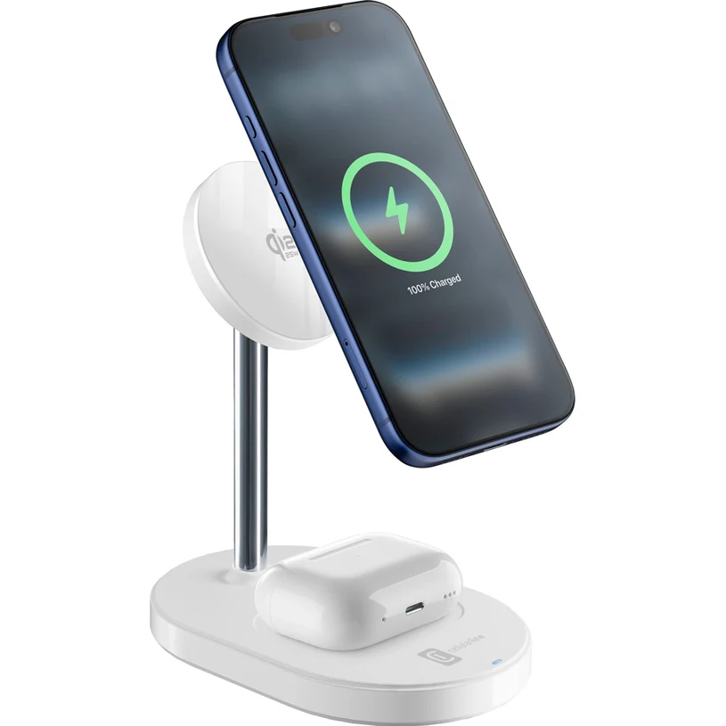 WIRELESS СТОЙКА MAG DUO 2in1 Qi2 25W