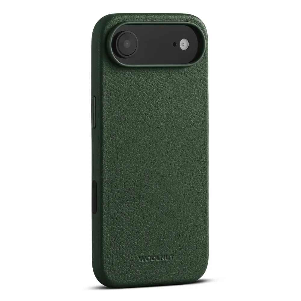 WOOLNUT Leather Case iPhone Air - Green