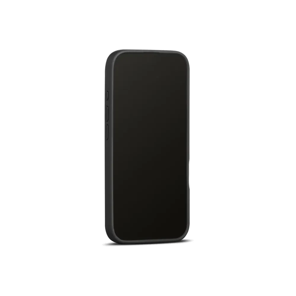 WOOLNUT Leather Case iPhone 16 - Black