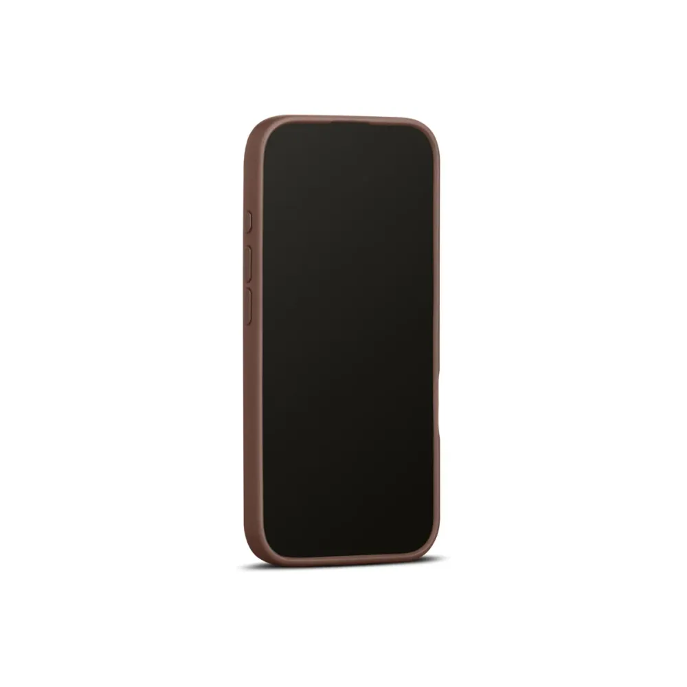WOOLNUT Leather Case iPhone 16 - Cognac
