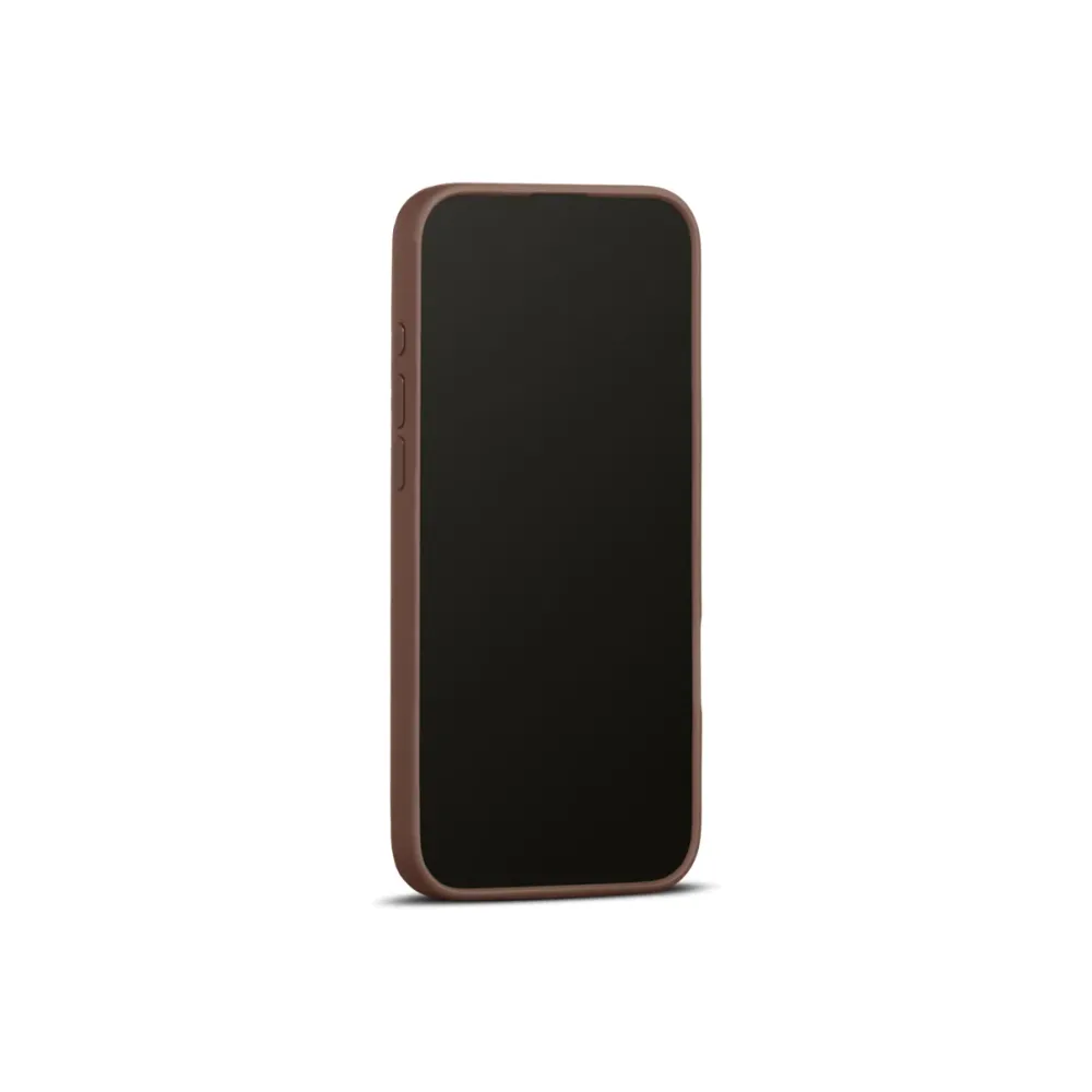 WOOLNUT Leather Case iPhone 16 Pro Max - Cognac