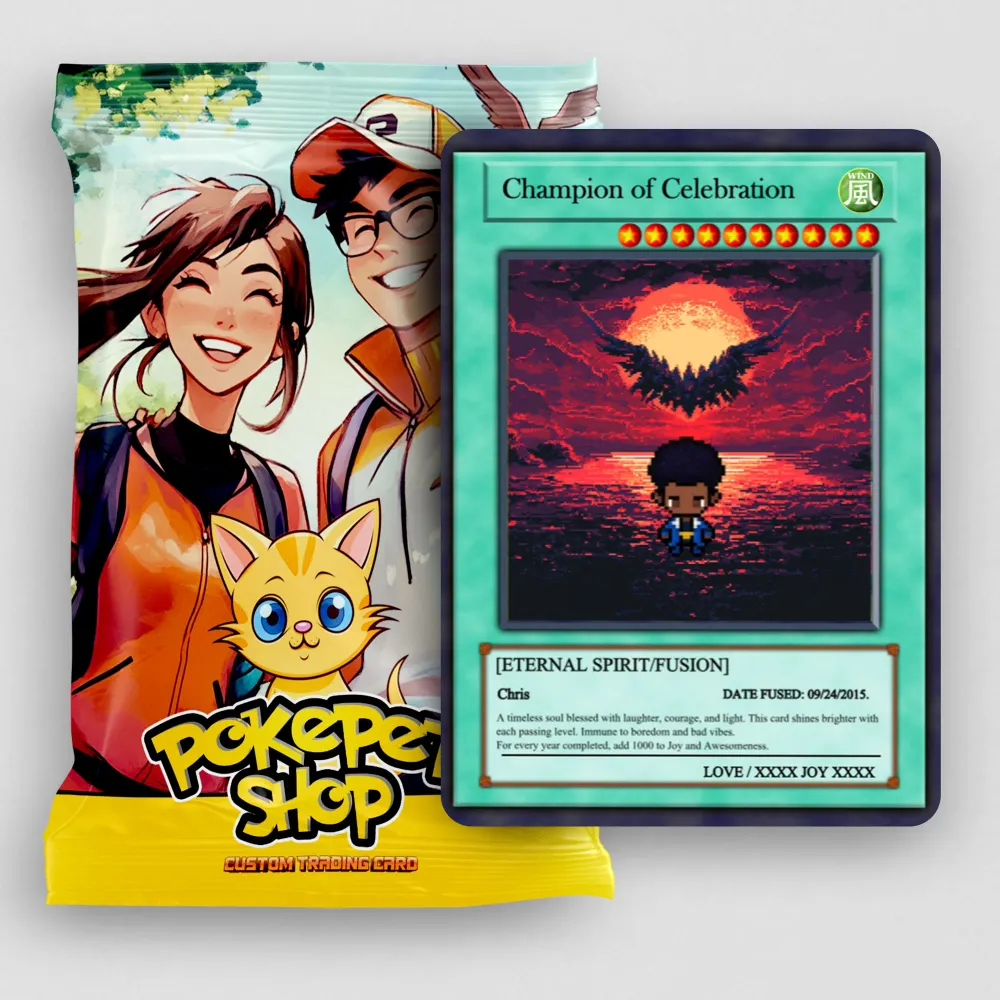 Yu-gi Love birthday Card - Build Your Own