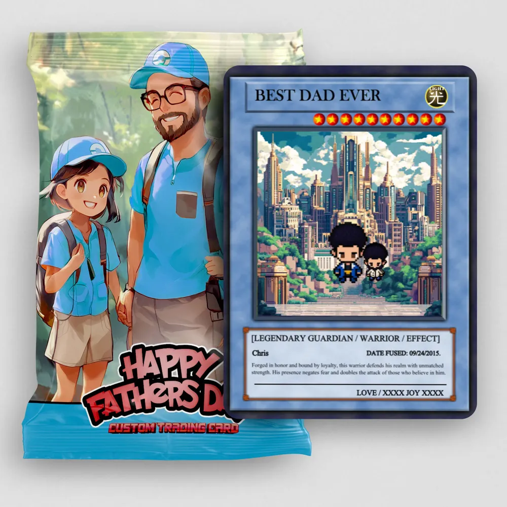Yu-gi Love Dad Card - Build Your Own