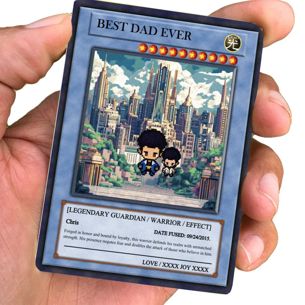 Yu-gi Love Dad Card - Build Your Own