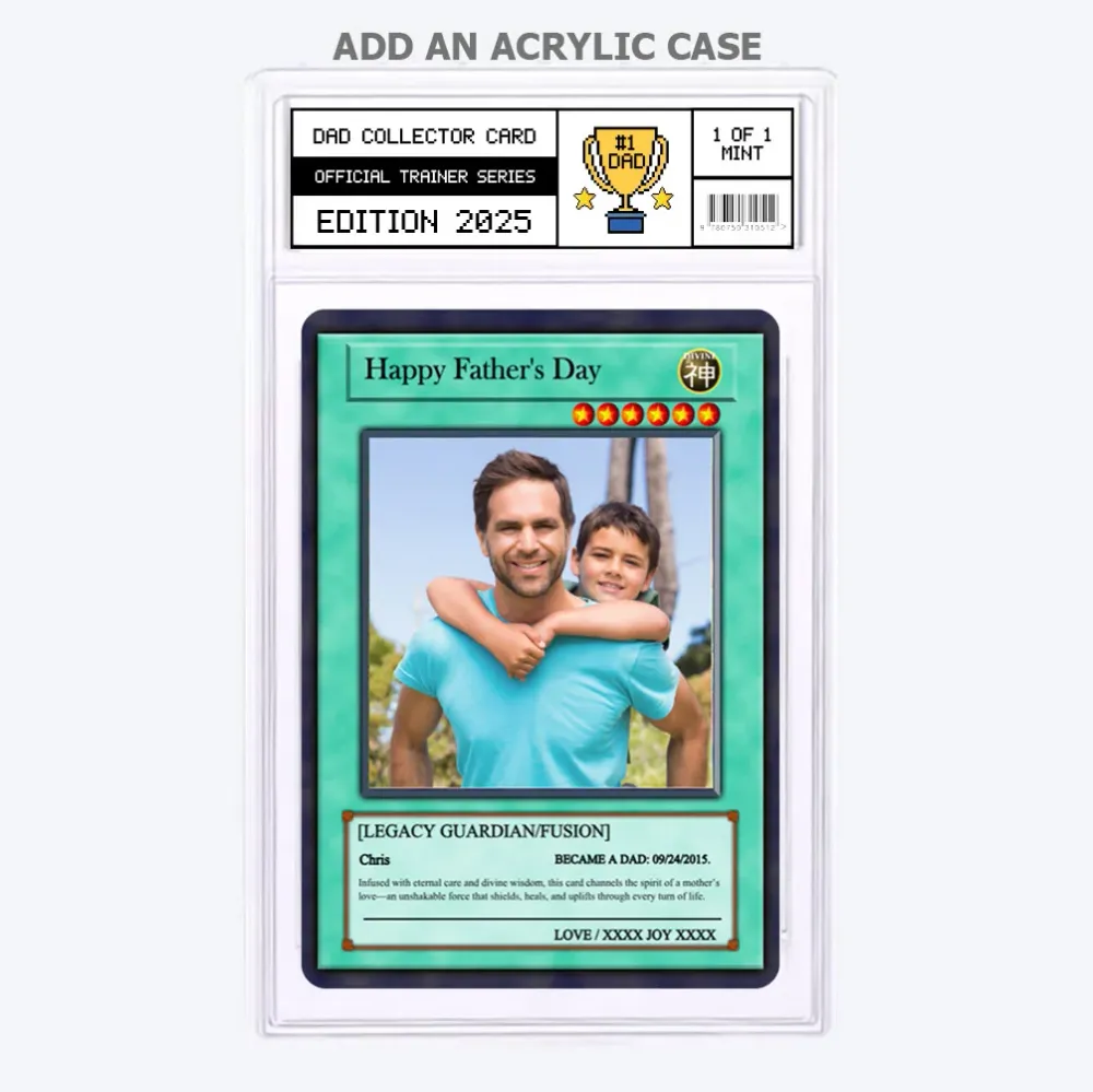 Yu-Gi-Love Father's Day Card - Photo