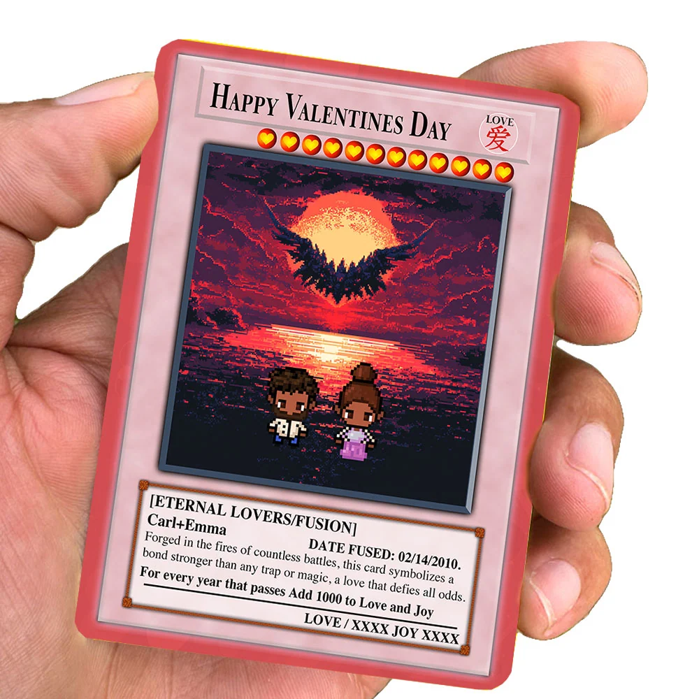 Yu-Gi-Love Vday Card - Build Your Own