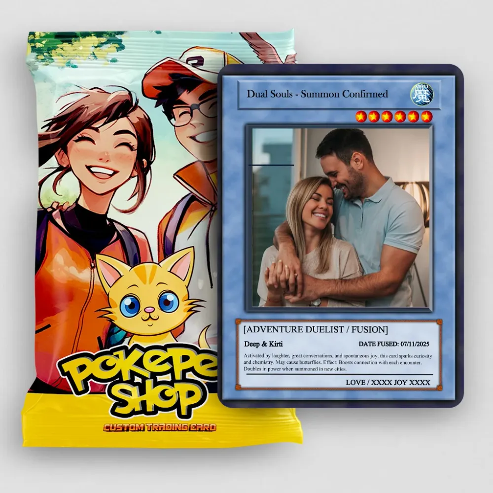 Yu-Gi-Love Wedding Card - Photo