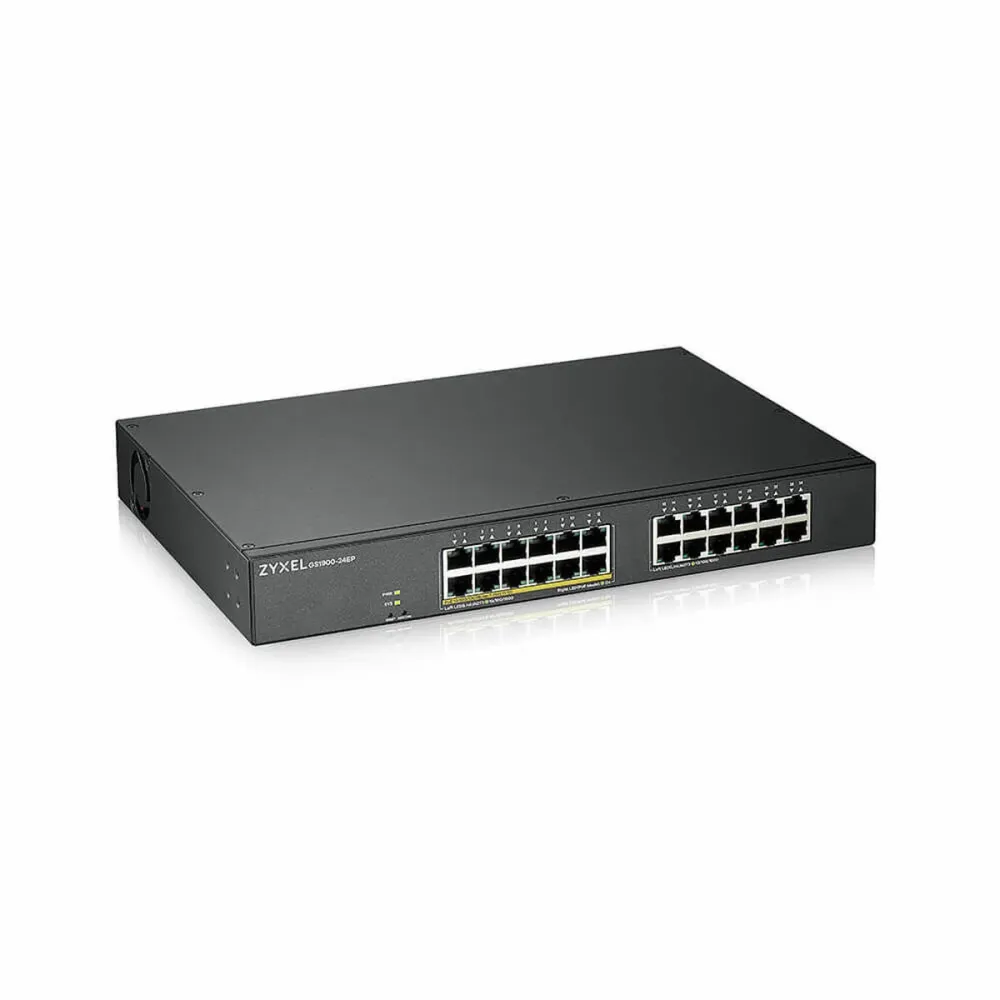 Суич ZyXEL GS1900-24EP-EU0101F