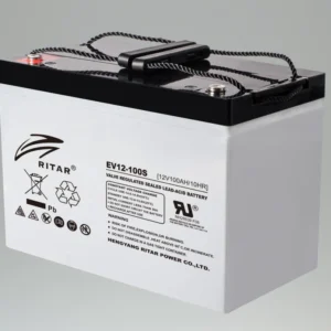 Оловна батерия RITAR (EV12-100S), 12V, 100Ah 306/ 168/ 211 mm, За електрически колички