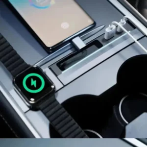4 порт USB Smart Hub за Tesla 3/Y, включително поддръжка на Apple Watch