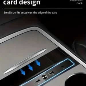 4 в 1 USB разширителен център за Tesla 3/y