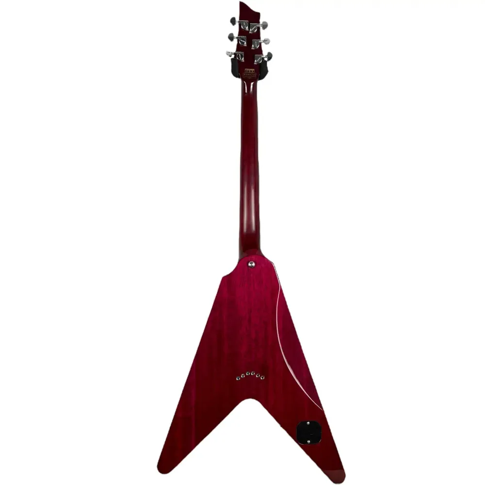 Schecter V-1 Custom 2016 - Транс Пърпъл Бърст