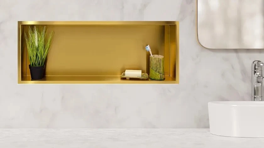 Ниша за вграждане WALL-BOX ONE Gold - златен мат